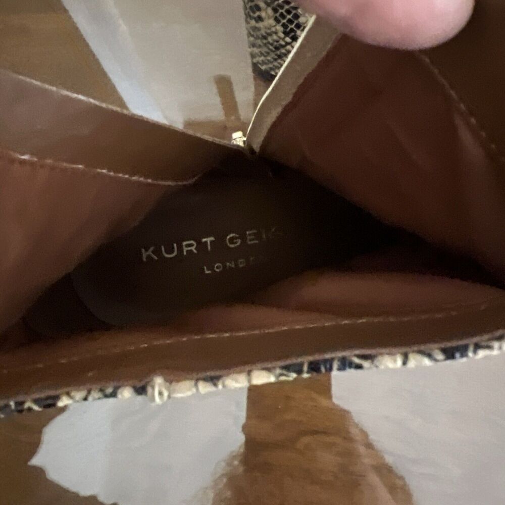Kurt Geiger Animal Print Ankle Booties| Size 36 - Picture 14 of 14